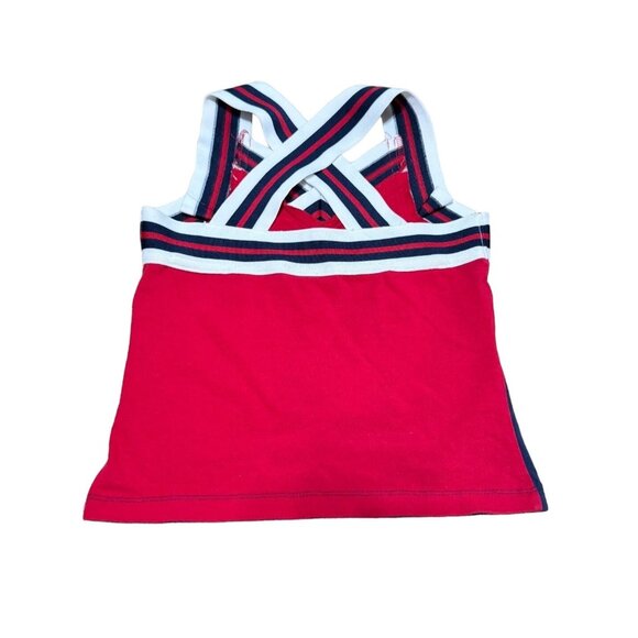 Ltd Too Girls Cheerleader Uniform Set Sz S 10 With Pom Poms Costume Halloween - Picture 4 of 7